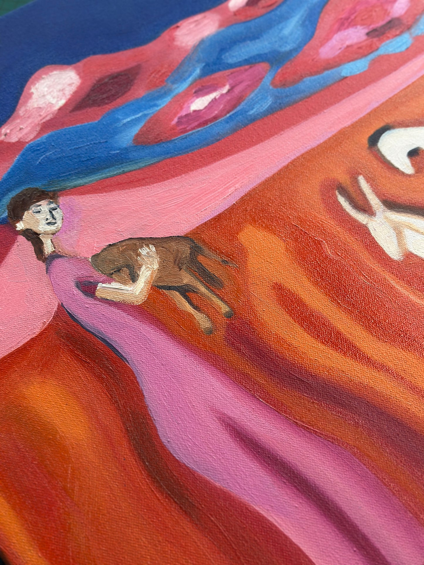 Goats In My Future | Original Oil Painting