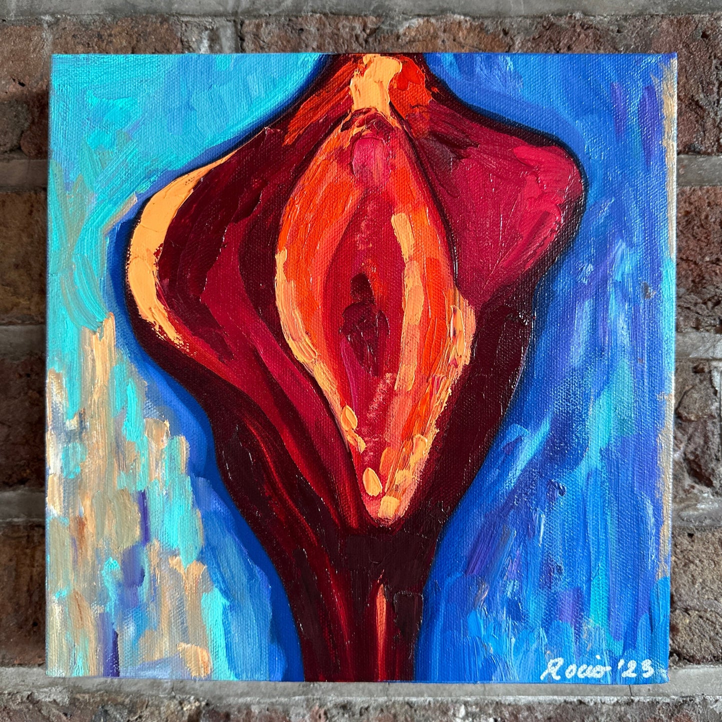 Petals of Power | Original Oil Painting