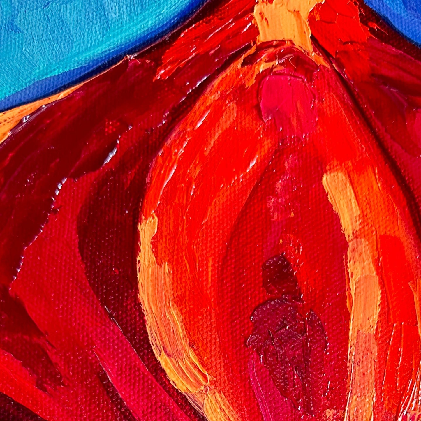 Petals of Power | Original Oil Painting