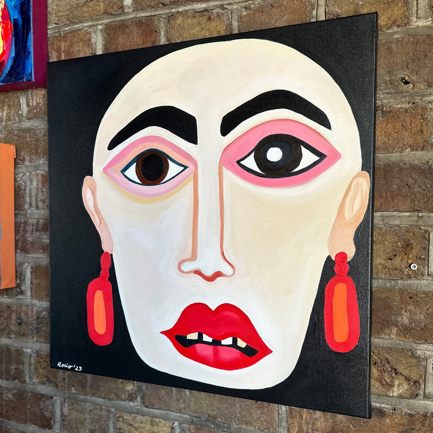 La Cara | Original Oil Painting