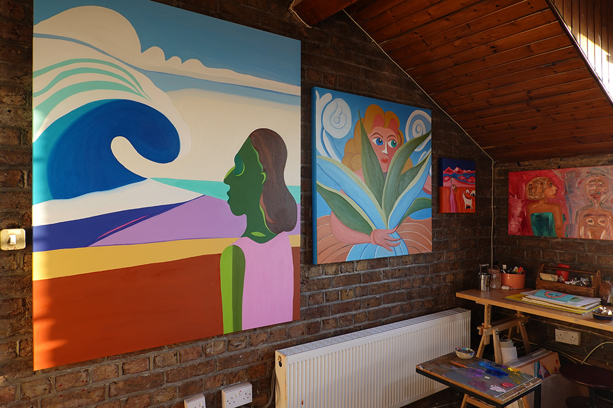 Ocean Scape No. 1 | Original Oil Painting