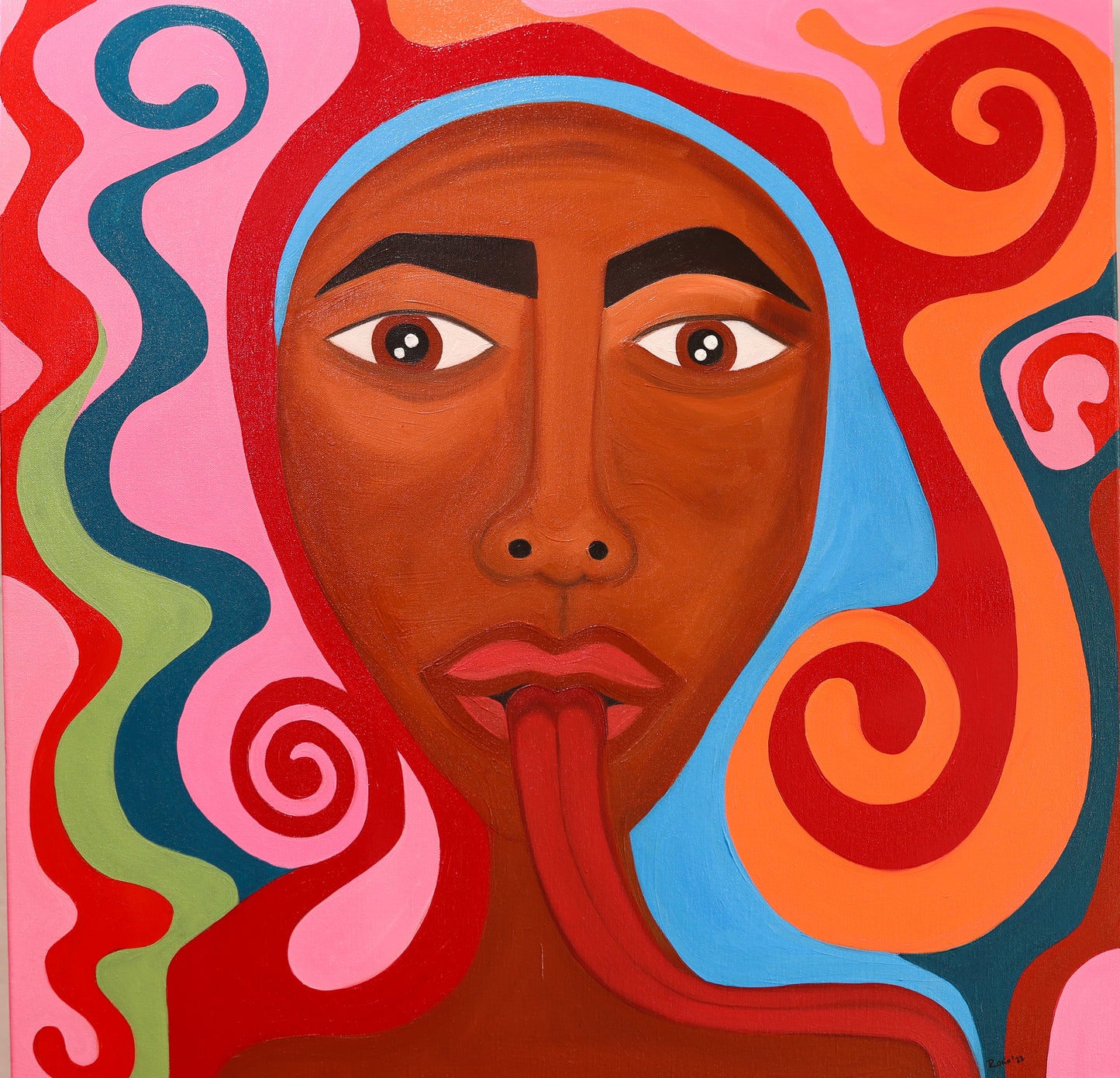 Devils Tongue | Original Oil Painting