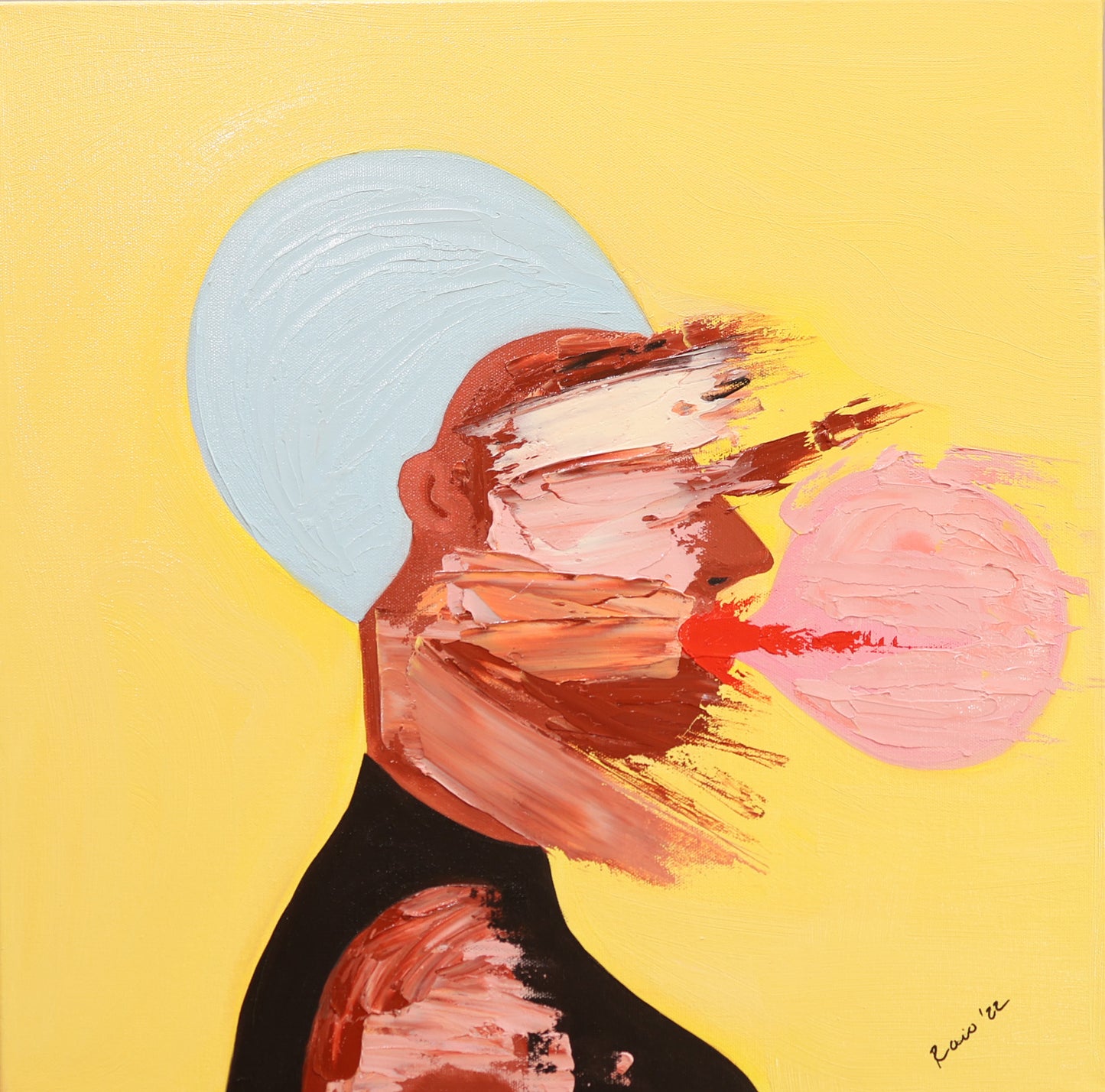 (SOLD) Bubblegum | Original Oil Painting
