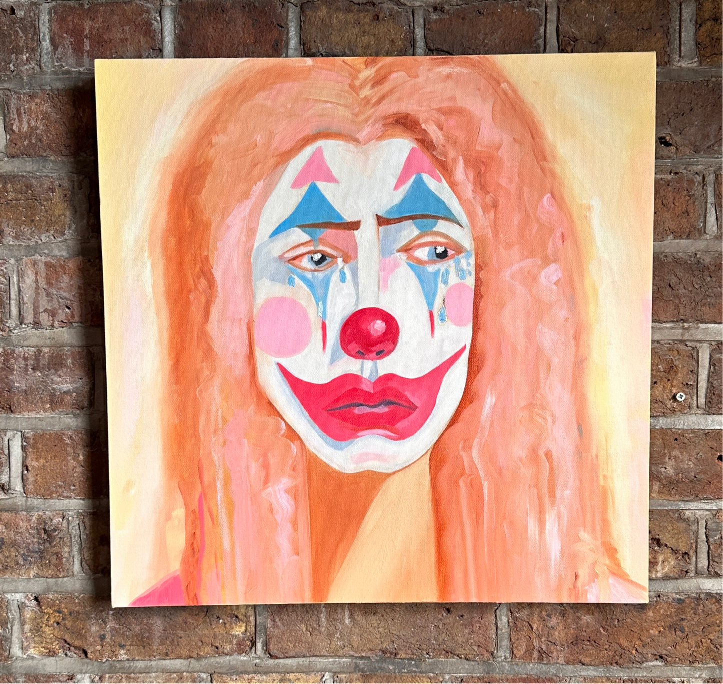 The False Martyr | Original Oil Painting