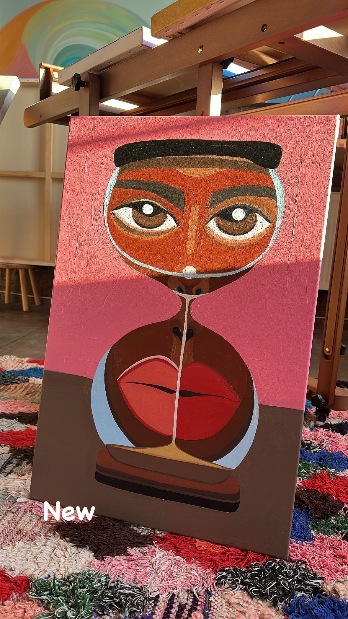 Imprisoned in the hourglass | Original Oil Painting