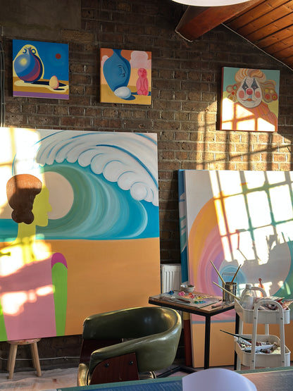 Ocean Scape No.2 | Original Oil Painting | 2024