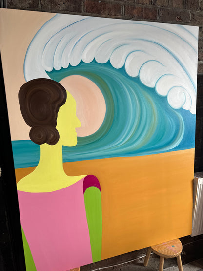 Ocean Scape No.2 | Original Oil Painting | 2024