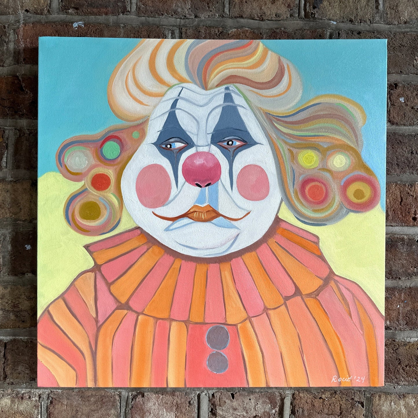 The Bloated Fool | Original Oil Painting