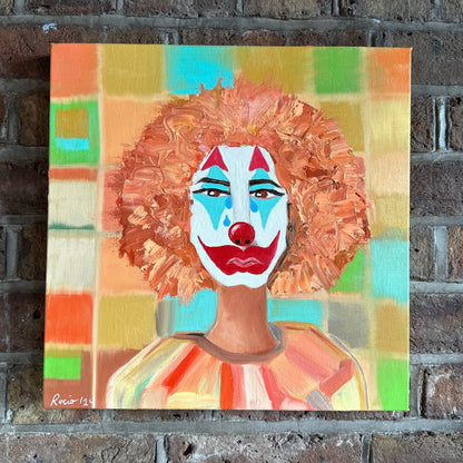 The Fickle Fool| Original Oil Painting