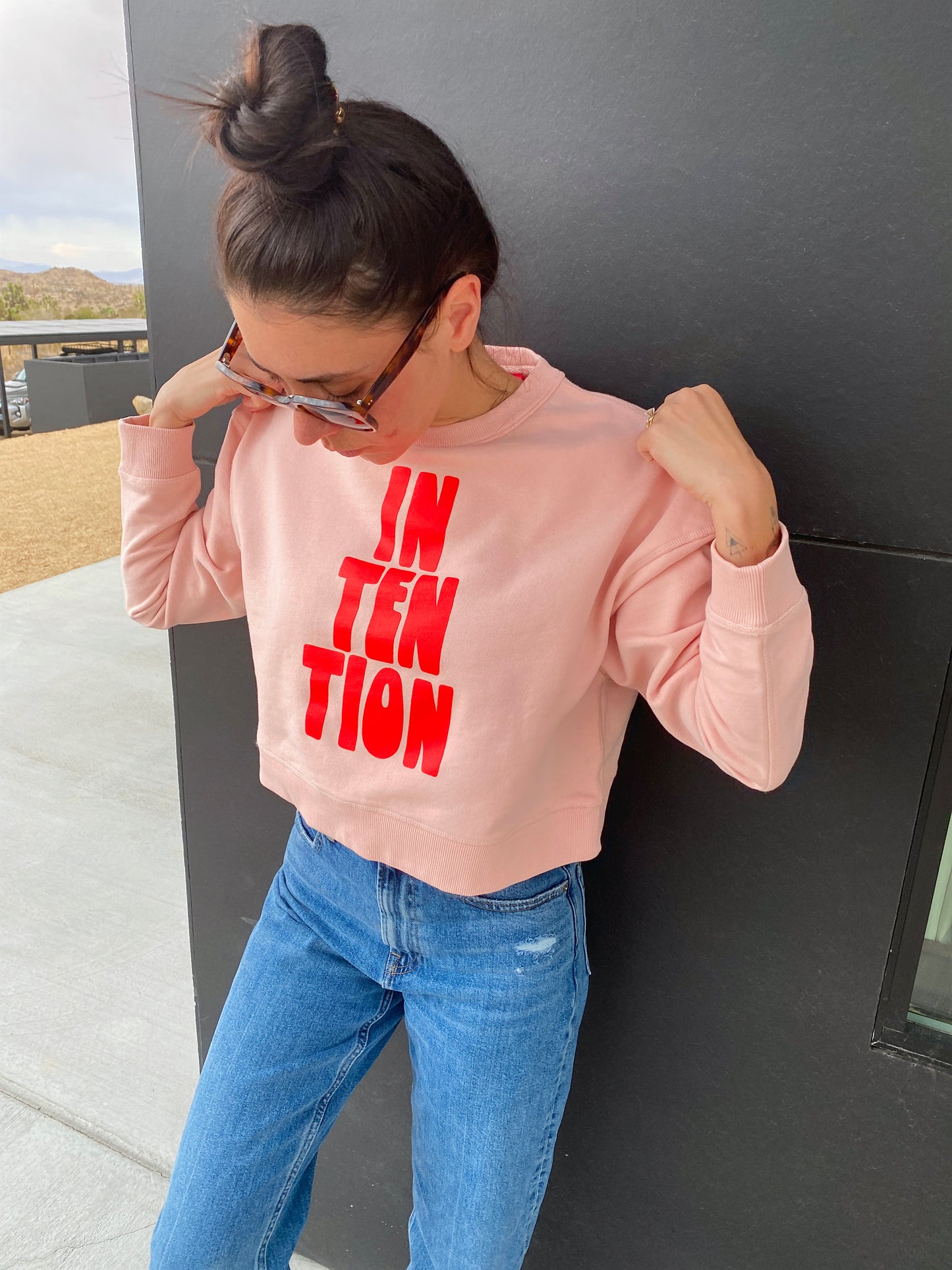 Intention - Cropped Sweatshirt